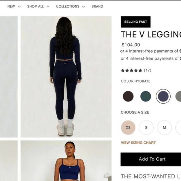 437 Hydrate Set (Bra and leggings) - Picture 6 of 6